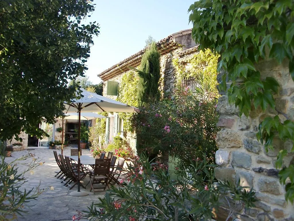Bed and Breakfast La Pacha à Saint-Montan 0*,